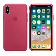 Силиконовый чехол Apple Silicone Case Camelia для iPhone Xs Max